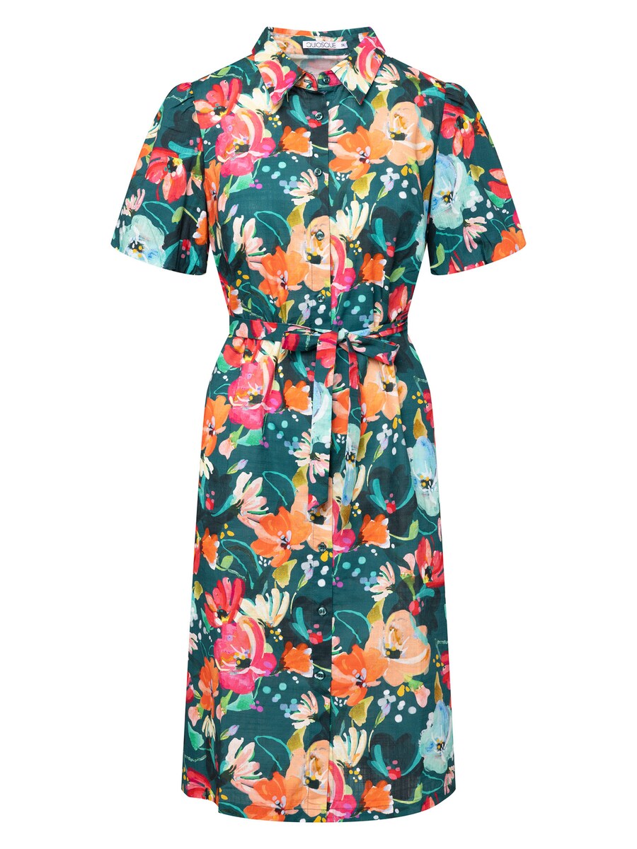 Платье-рубашка Quiosque, изумрудный
Платье-рубашка Quiosque, изумрудный