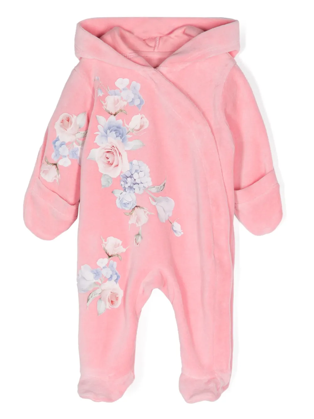Пижама с цветочным принтом и капюшоном Lapin House, розовый
Пижама с цветочным принтом и капюшоном Lapin House, розовый