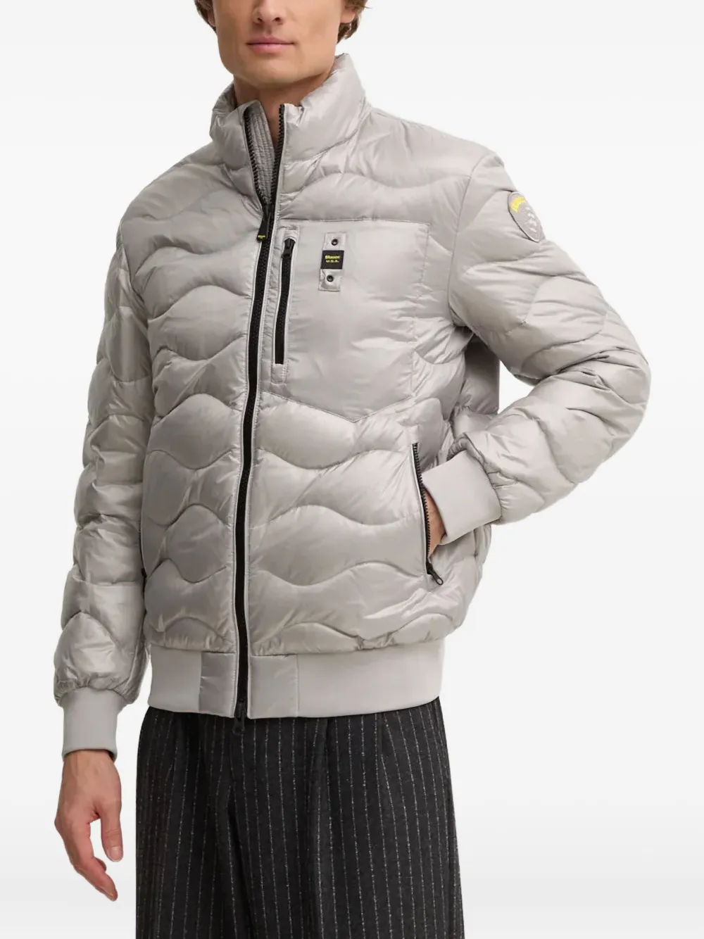 Стеганая утепленная куртка Blauer, серый
Стеганая утепленная куртка Blauer, серый