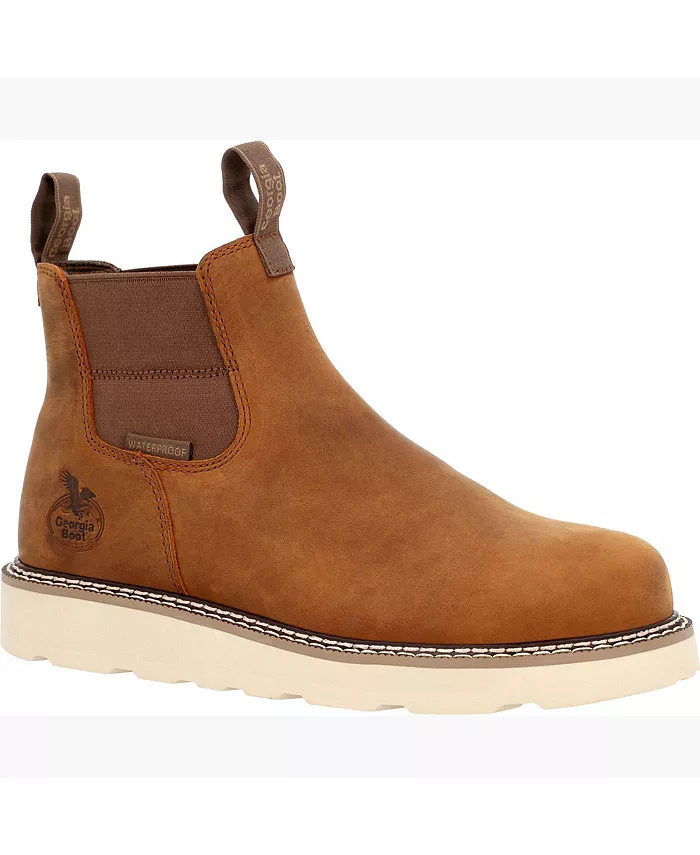 Мужские водонепроницаемые рабочие ботинки челси Core 37 Wedge GEORGIA BOOT, коричневый
Мужские водонепроницаемые рабочие ботинки челси Core 37 Wedge GEORGIA BOOT, коричневый