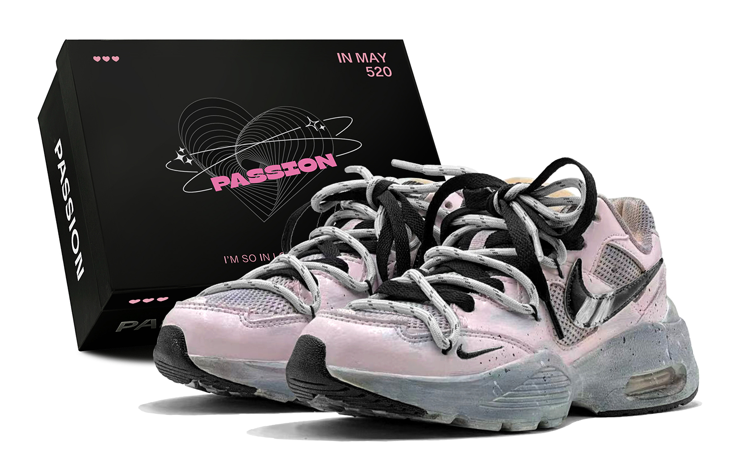 Nike Женские кроссовки Air Max Fusion Abrasion Resistant Low top черные розовые
Nike Женские кроссовки Air Max Fusion Abrasion Resistant Low top черные розовые