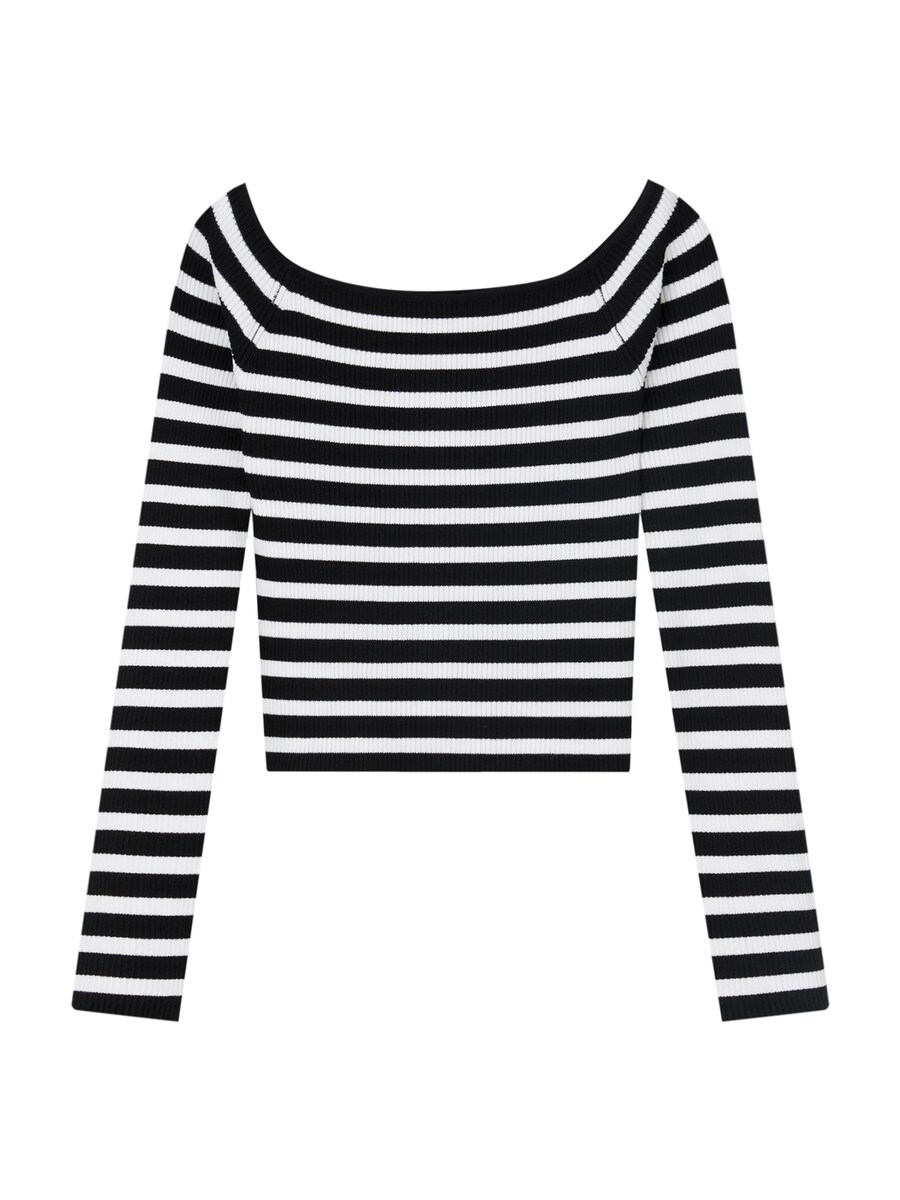 Свитер Pull&Bear, черный/белый
Свитер Pull&Bear, черный/белый