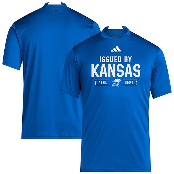 Мужская футболка Kansas Jayhawks 2025 для тренировок Adidas
Мужская футболка Kansas Jayhawks 2025 для тренировок Adidas