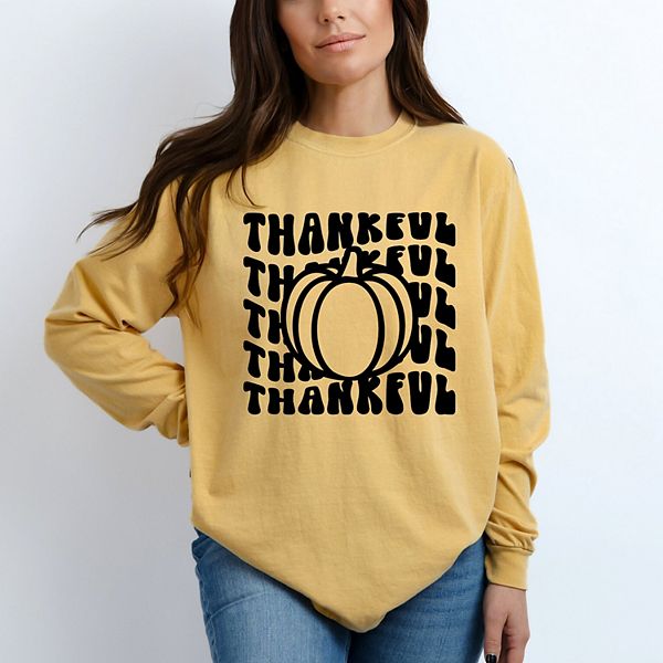 Футболка Stacked thankful pumpkin garment dyed long sleeve Simply Sage Market
Футболка Stacked thankful pumpkin garment dyed long sleeve Simply Sage Market