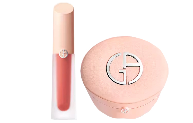 GIORGIO ARMANI AMANI Nude Pink Lambskin Air Cushion жидкая помада-бальзам набор для макияжа легко растушевывается выравнивает тон кожи 15g+4ml
GIORGIO ARMANI AMANI Nude Pink Lambskin Air Cushion жидкая помада-бальзам набор для макияжа легко растушевывается выравнивает тон кожи 15g+4ml