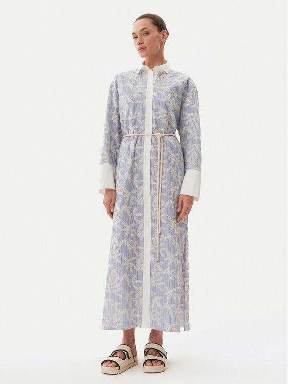 Платье-Рубашка свободного кроя Filira 251134625136 Munthe, голубой
Платье-Рубашка свободного кроя Filira 251134625136 Munthe, голубой