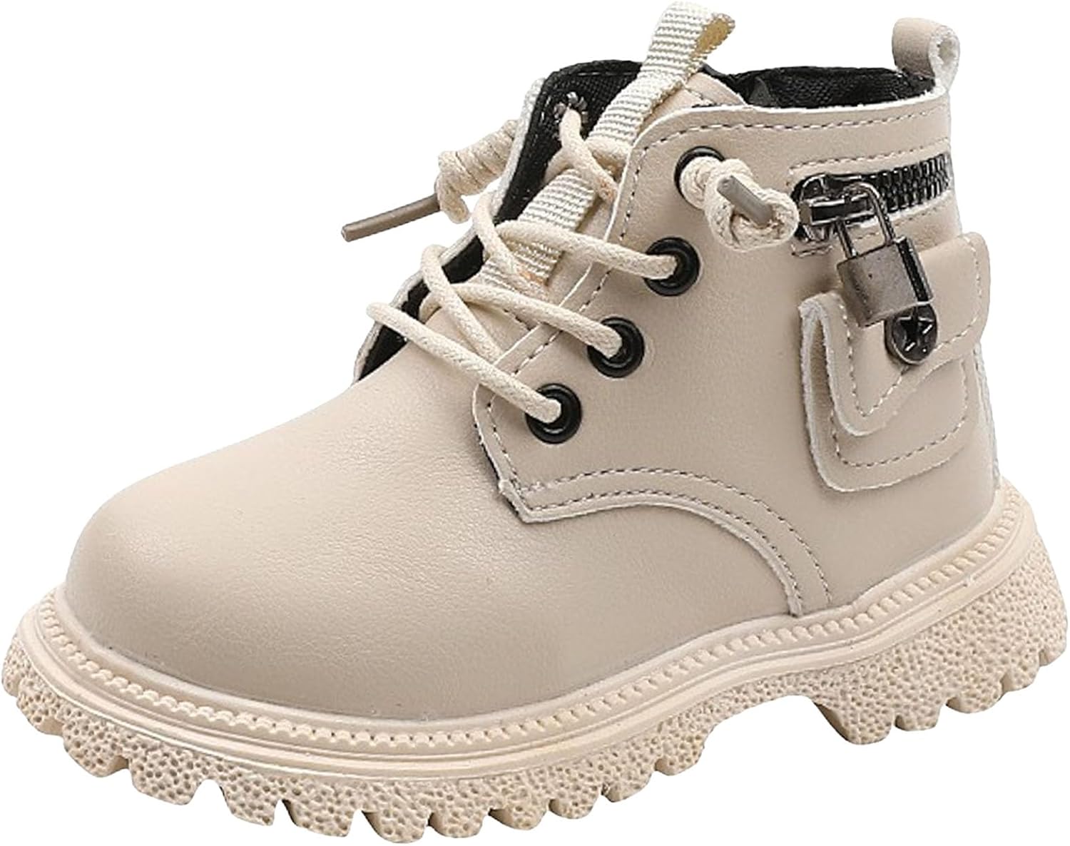 Детские ботинки ZSpzx на щиколотку, шнуровка, боевые ботинки на платформе с протекторной подошвой, боковая молния, противоскользящие, водонепроницаемые для мальчиков и девочек, модные, удобные, для осени и зимы, короткие ботиночки, бежевый
Детские ботинки ZSpzx на щиколотку, шнуровка, боевые ботинки на платформе с протекторной подошвой, боковая молния, противоскользящие, водонепроницаемые для мальчиков и девочек, модные, удобные, для осени и зимы, короткие ботиночки, бежевый