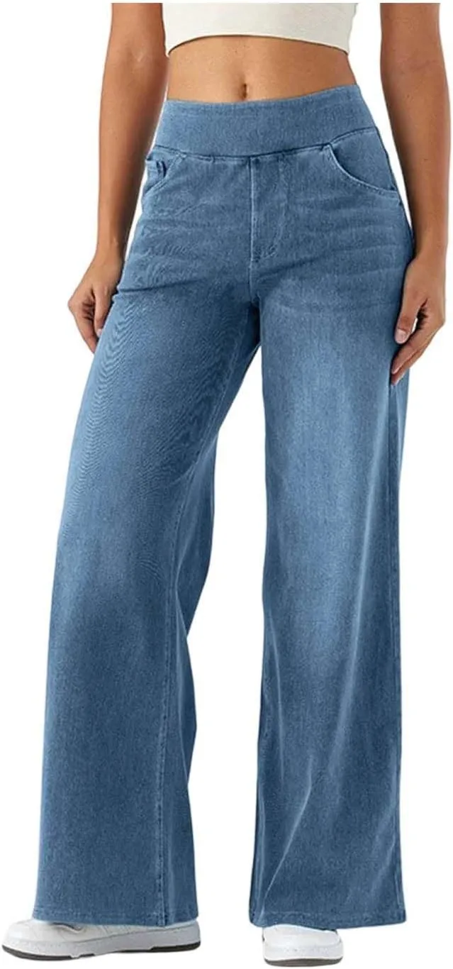 Женские джинсы Wide Leg High Waist Stretchy Denim Hndudnff
Женские джинсы Wide Leg High Waist Stretchy Denim Hndudnff