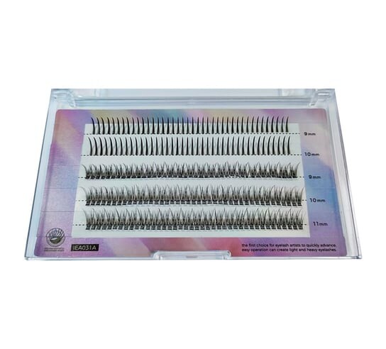 Блинг, Шелковые пучки ресниц 9-11 мм., Bling 
Блинг, Шелковые пучки ресниц 9-11 мм., Bling