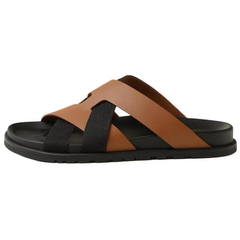 HERMES Тапочки-слайды мужские черные
HERMES Тапочки-слайды мужские черные