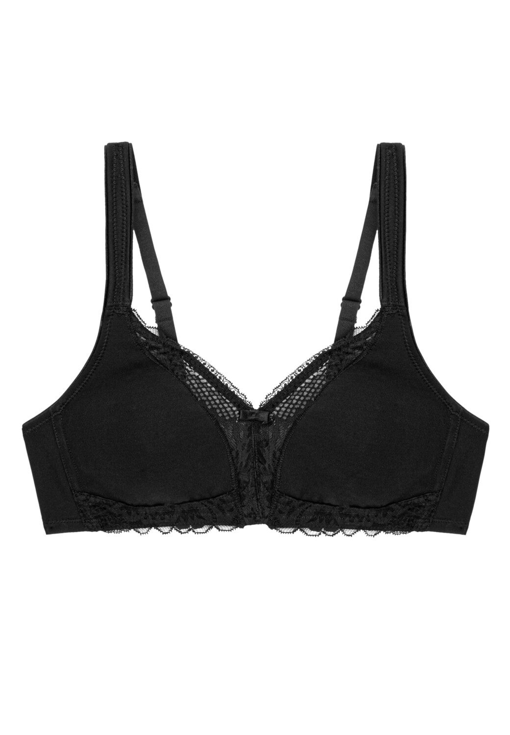 Бюстгальтер без косточек Triumph BH ohne Bügel Modern Lace + Cotton, черный
Бюстгальтер без косточек Triumph BH ohne Bügel Modern Lace + Cotton, черный