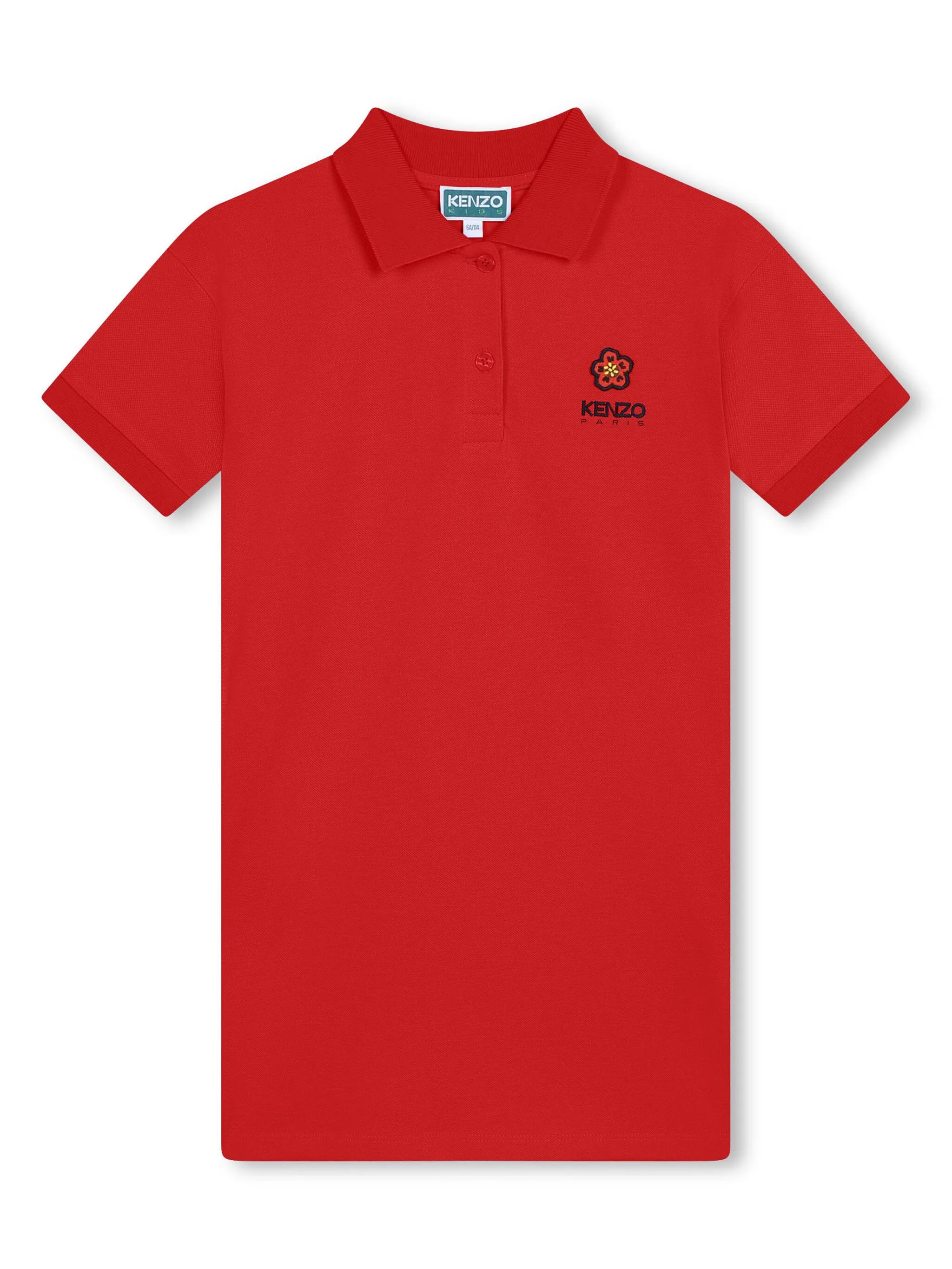 Платье Boke Flower с воротником поло Kenzo Kids, красный
Платье Boke Flower с воротником поло Kenzo Kids, красный