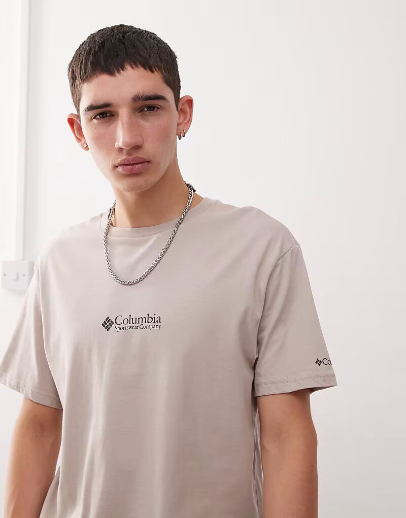Футболка с базовым логотипом CSC коричневого цвета Columbia
Футболка с базовым логотипом CSC коричневого цвета Columbia
