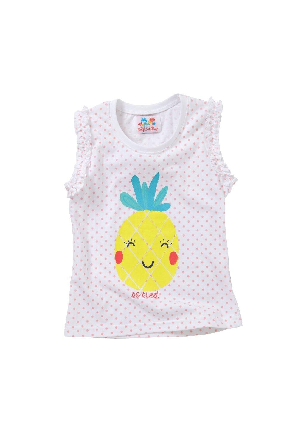 Топ без рукавов с ананасом Cozy n Dozy, белый
Топ без рукавов с ананасом Cozy n Dozy, белый