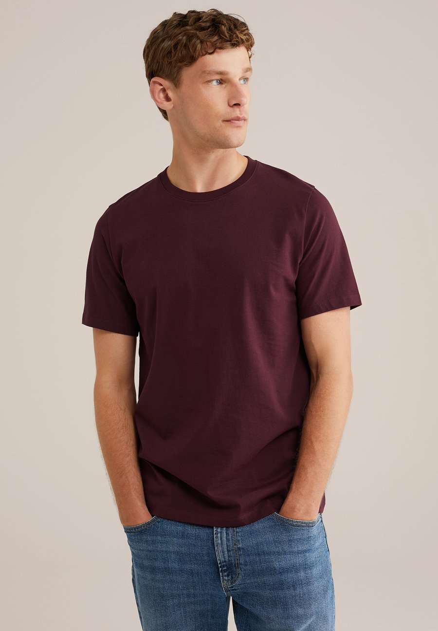 Футболка WE Fashion Basic T-shirt, Dark Purple
Футболка WE Fashion Basic T-shirt, Dark Purple