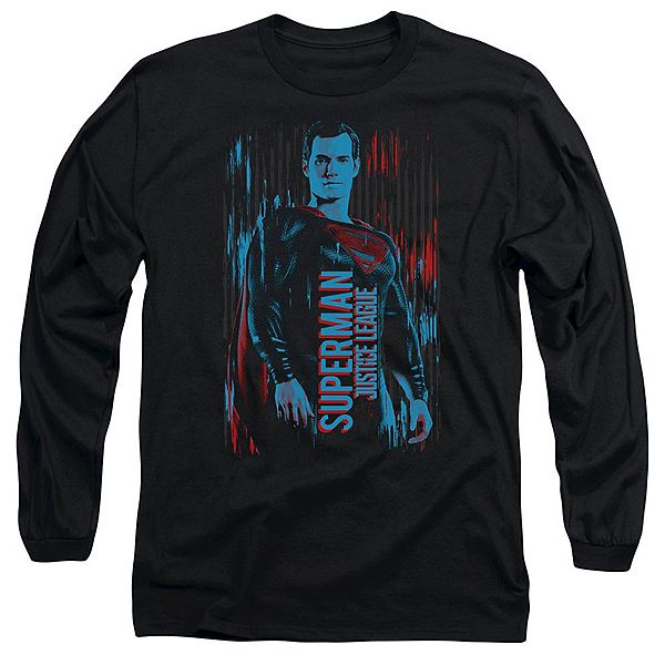 Футболка с длинным рукавом Justice League Superman для взрослых Licensed Character
Футболка с длинным рукавом Justice League Superman для взрослых Licensed Character