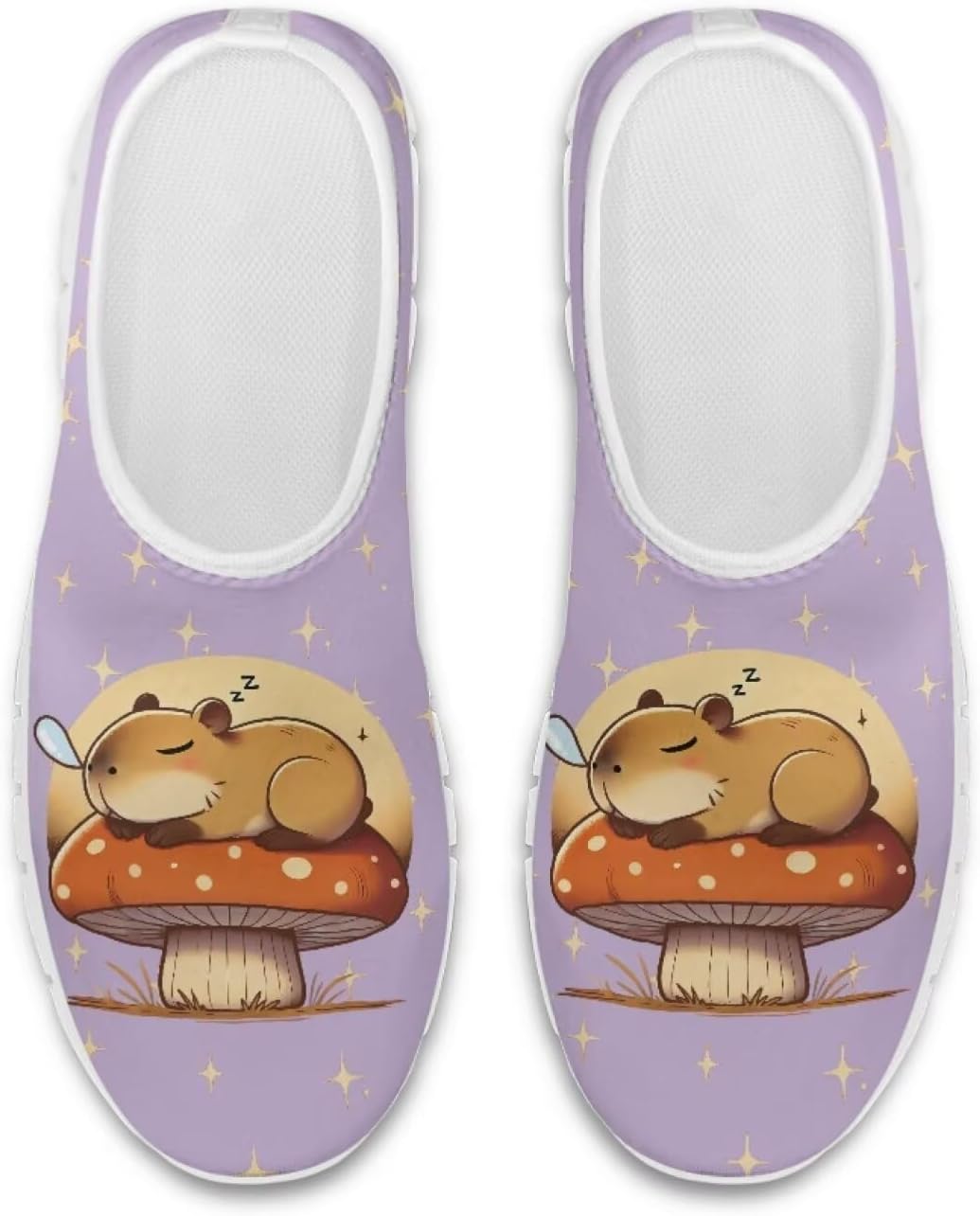 Кроссовки-челси Chaqlin Slip-On для женщин и мужчин, дорожно-беговые теннисные туфли с животным принтом, низкие дышащие сетчатые теннисные туфли Clipper, Capybara Mushroom
Кроссовки-челси Chaqlin Slip-On для женщин и мужчин, дорожно-беговые теннисные туфли с животным принтом, низкие дышащие сетчатые теннисные туфли Clipper, Capybara Mushroom