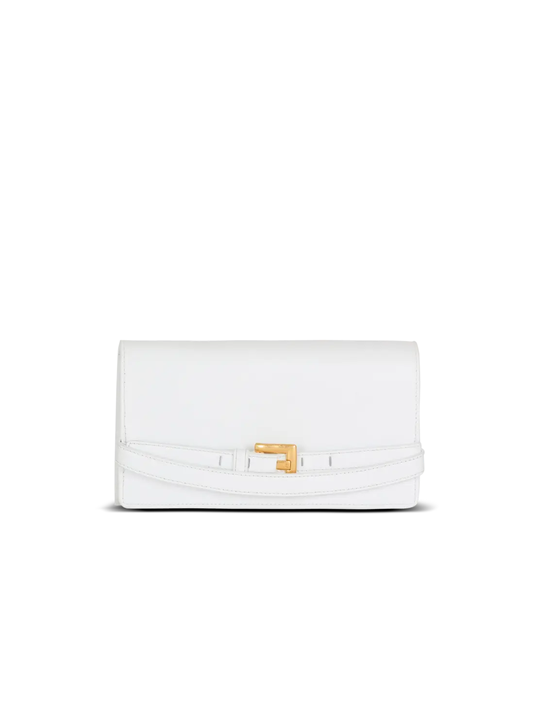 Кошелек Shuffle из телячьей кожи с цепочкой Balmain, белый/розовый
Кошелек Shuffle из телячьей кожи с цепочкой Balmain, белый/розовый