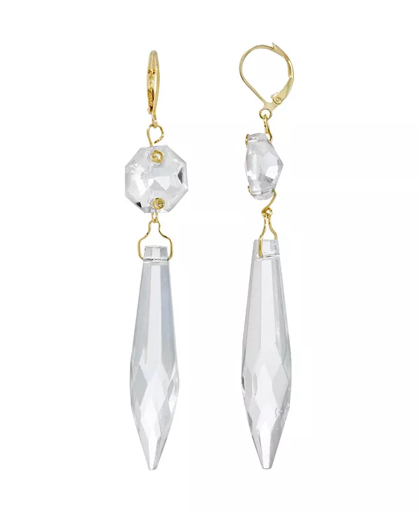 Женские серьги-подвески из прозрачных кристаллов золотистого оттенка 2028, white
Женские серьги-подвески из прозрачных кристаллов золотистого оттенка 2028, white