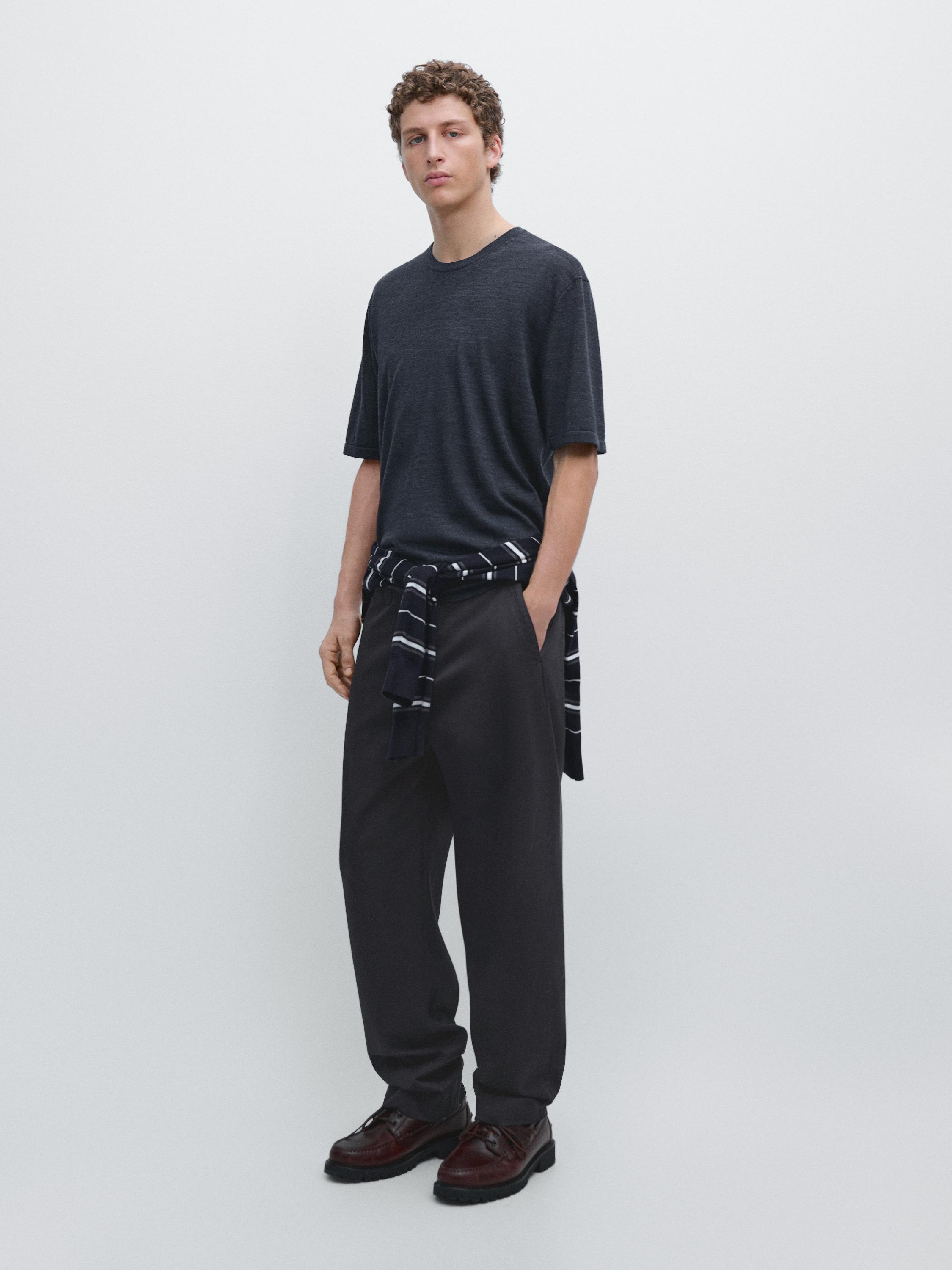 Футболка с коротким рукавом из смесовой шерсти Massimo Dutti, dark navy, Синий, Футболка с коротким рукавом из смесовой шерсти Massimo Dutti, dark navy
Футболка с коротким рукавом из смесовой шерсти Massimo Dutti, dark navy, Синий, Футболка с коротким рукавом из смесовой шерсти Massimo Dutti, dark navy