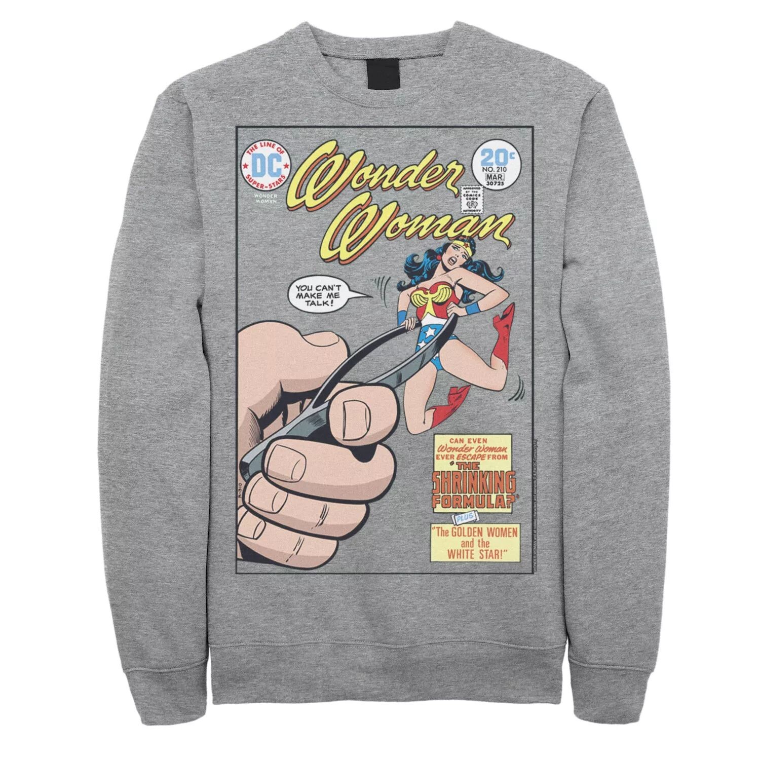 Мужская толстовка с обложкой комиксов DC Comics Wonder Woman Shrinking Woman Licensed Character
Мужская толстовка с обложкой комиксов DC Comics Wonder Woman Shrinking Woman Licensed Character