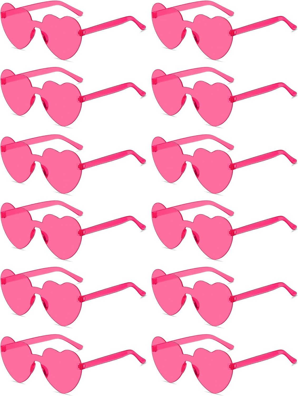 12/20/24 пары солнцезащитных очков в форме сердца для женщин и мужчин, модные прозрачные солнцезащитные очки без оправы в форме сердца, сувениры для вечеринок Colrea, 12-rose Red
12/20/24 пары солнцезащитных очков в форме сердца для женщин и мужчин, модные прозрачные солнцезащитные очки без оправы в форме сердца, сувениры для вечеринок Colrea, 12-rose Red