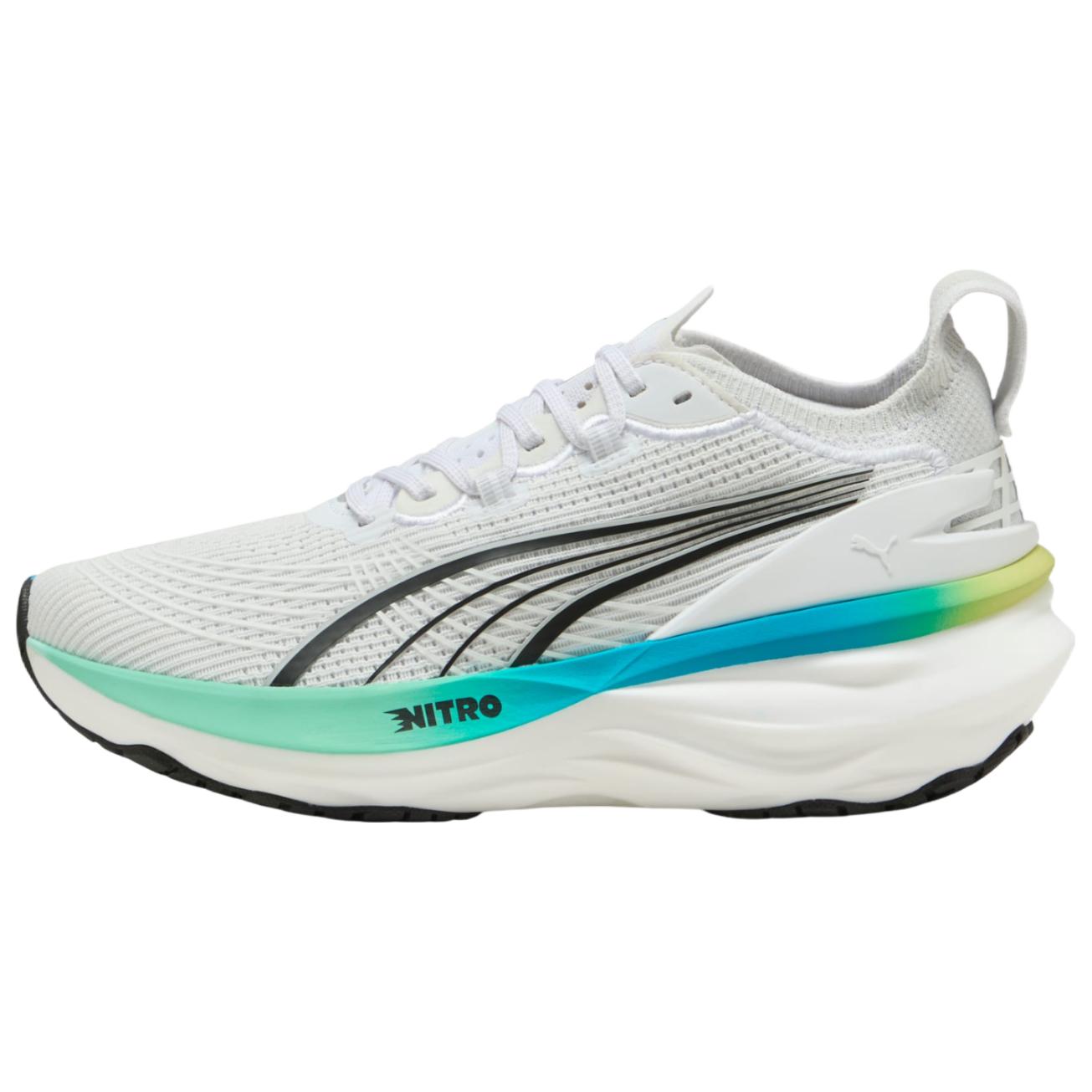 PUMA Женские кроссовки ForeverRun NITRO II для бега Abrasion Resistant Breathable Low Top белые зеленые
PUMA Женские кроссовки ForeverRun NITRO II для бега Abrasion Resistant Breathable Low Top белые зеленые