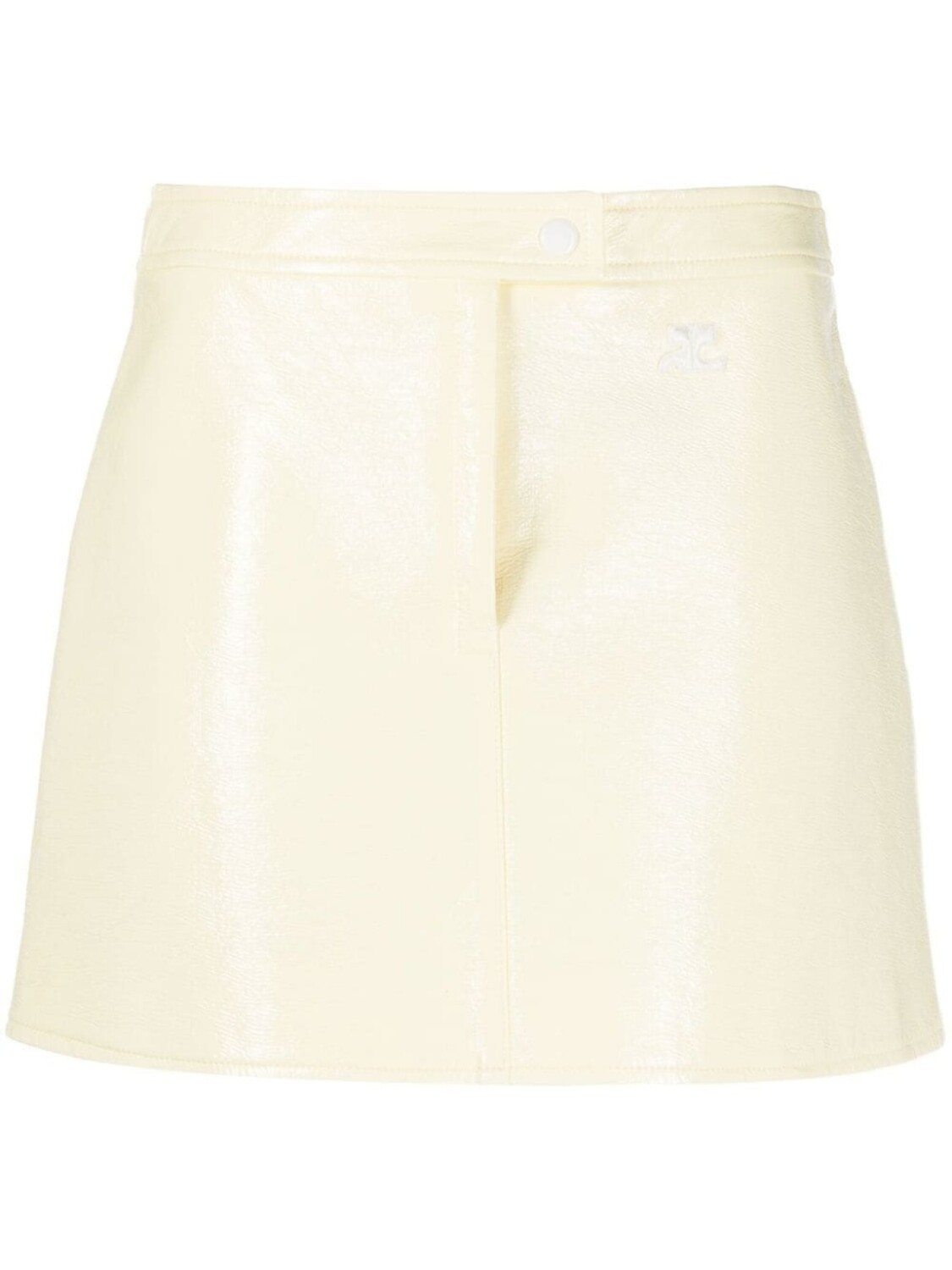 Courrèges виниловая мини-юбка Reedition, желтый
Courrèges виниловая мини-юбка Reedition, желтый