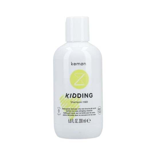 Мягкий детский шампунь для волос и тела, 200 мл Kemon, Liding Kidding
Мягкий детский шампунь для волос и тела, 200 мл Kemon, Liding Kidding