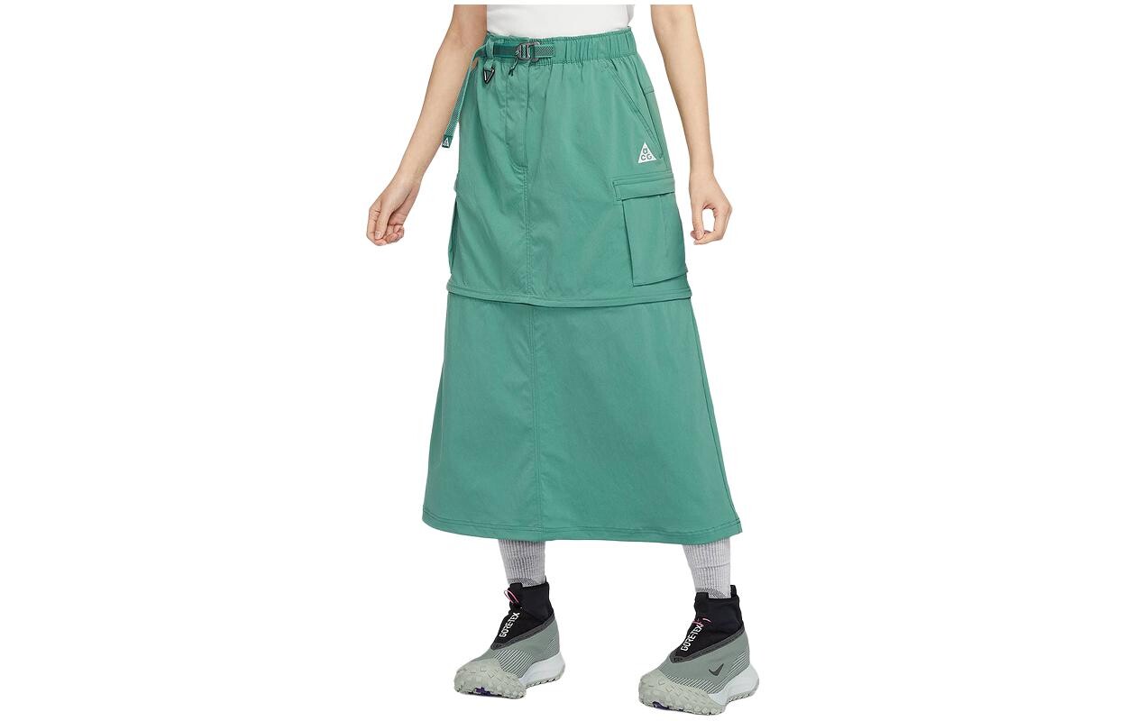 ACG Повседневная длинная юбка женская зеленая Nike
ACG Повседневная длинная юбка женская зеленая Nike