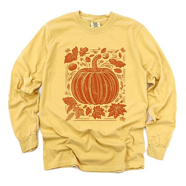 Футболка с длинным рукавом и принтом Pumpkin with leaves distressed, окрашенная в стиле garment dyed Simply Sage Market, Mustard, Зеленый, Футболка с длинным рукавом и принтом Pumpkin with leaves distressed, окрашенная в стиле garment dyed Simply Sage Mar
Футболка с длинным рукавом и принтом Pumpkin with leaves distressed, окрашенная в стиле garment dyed Simply Sage Market, Mustard, Зеленый, Футболка с длинным рукавом и принтом Pumpkin with leaves distressed, окрашенная в стиле garment dyed Simply Sage Mar