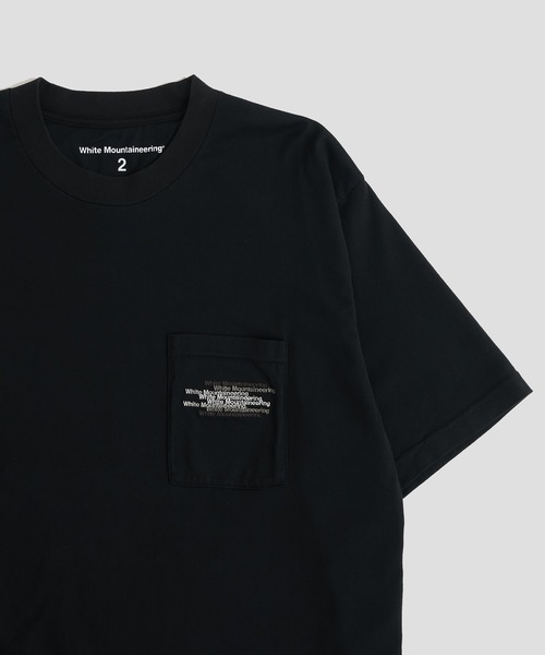 Футболка с карманом, с принтом, бренд White Mountaineering
Футболка с карманом, с принтом, бренд White Mountaineering