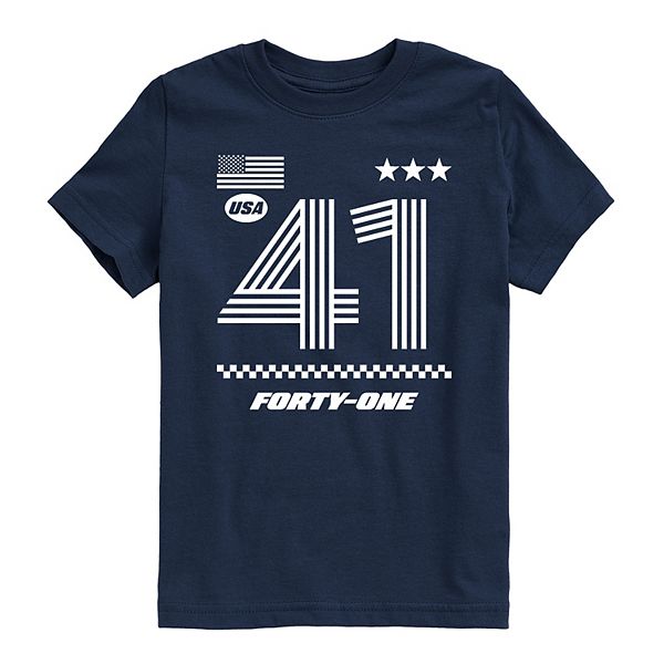 Футболка с принтом для мальчиков 8-20 41 jersey Licensed Character, Navy
Футболка с принтом для мальчиков 8-20 41 jersey Licensed Character, Navy