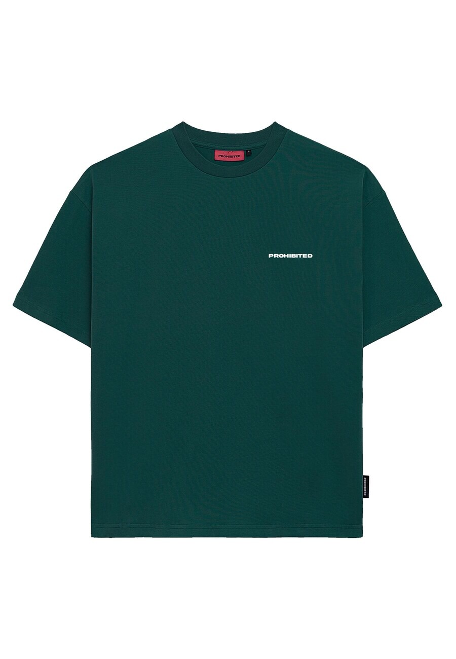 Футболка Prohibited, темно-зеленый
Футболка Prohibited, темно-зеленый