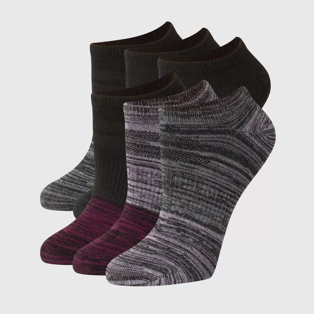 Женские легкие носки Hanes Performance 6pk No Show, цвет Tanzanite/Lavender/Gray 
Женские легкие носки Hanes Performance 6pk No Show, цвет Tanzanite/Lavender/Gray