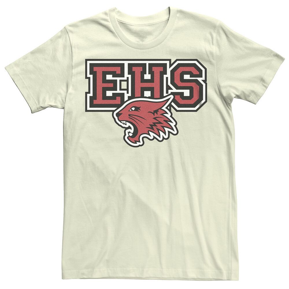 Мужская футболка с логотипом Disney's High School Musical East High School Wildcat Head, цвет Natural 
Мужская футболка с логотипом Disney's High School Musical East High School Wildcat Head, цвет Natural
