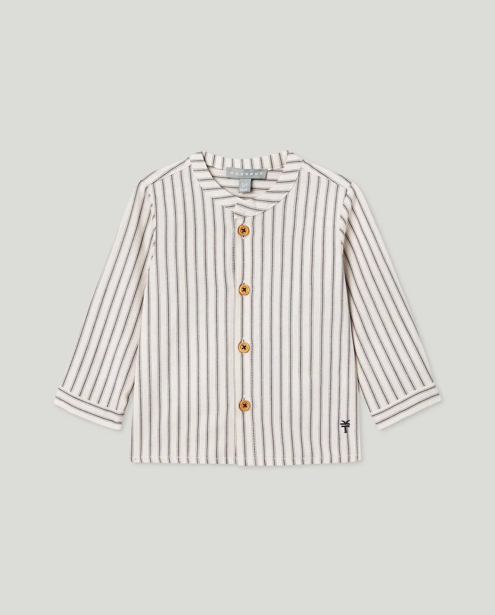 Рубашка с длинным рукавом и воротником мао в клетку для мальчиков Coconut El Corte Inglés, черный
Рубашка с длинным рукавом и воротником мао в клетку для мальчиков Coconut El Corte Inglés, черный