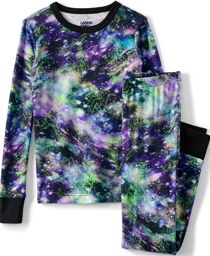 Детский комплект пижамы с длинными рукавами и штанами облегающего кроя Lands' End, синий
Детский комплект пижамы с длинными рукавами и штанами облегающего кроя Lands' End, синий