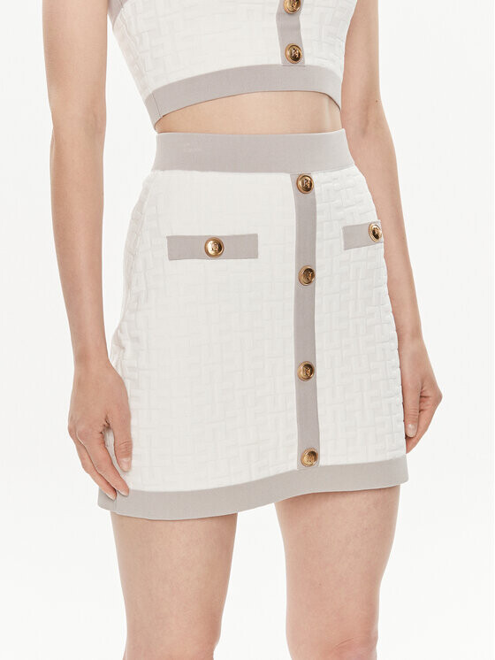 Юбка Elisabetta Franchi, белый 
Юбка Elisabetta Franchi, белый