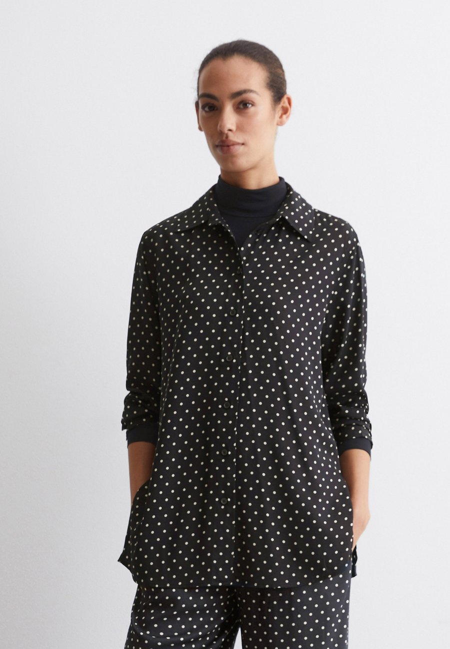 Блуза Marc O'Polo Button-down blouse, Multi/Black
Блуза Marc O'Polo Button-down blouse, Multi/Black