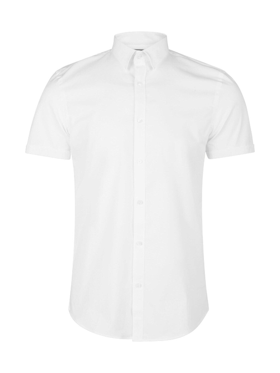 Приталенная рубашка на пуговицах WE Fashion, белый
Приталенная рубашка на пуговицах WE Fashion, белый