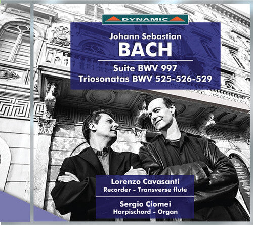 CD диск Bach, J.S. / Cavasanti / Ciomei: Bach: Suite, BWV 997 - Triosonate, BWV 525-526-529
CD диск Bach, J.S. / Cavasanti / Ciomei: Bach: Suite, BWV 997 - Triosonate, BWV 525-526-529