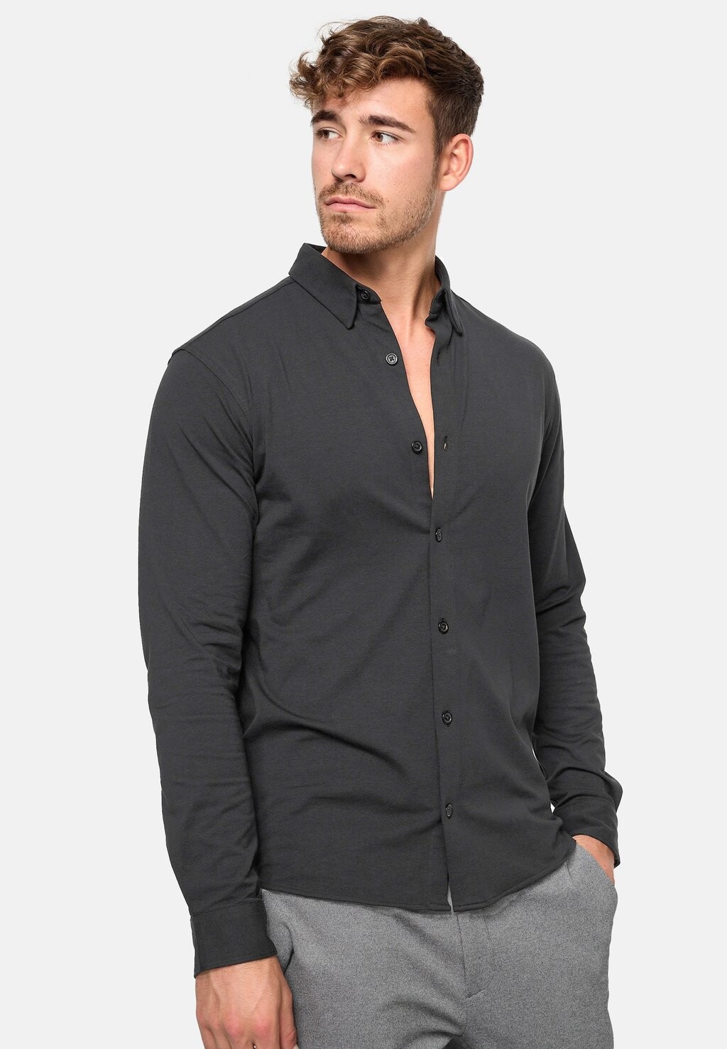 Рубашка LANGARM THEO INDICODE JEANS, цвет dk grey
Рубашка LANGARM THEO INDICODE JEANS, цвет dk grey