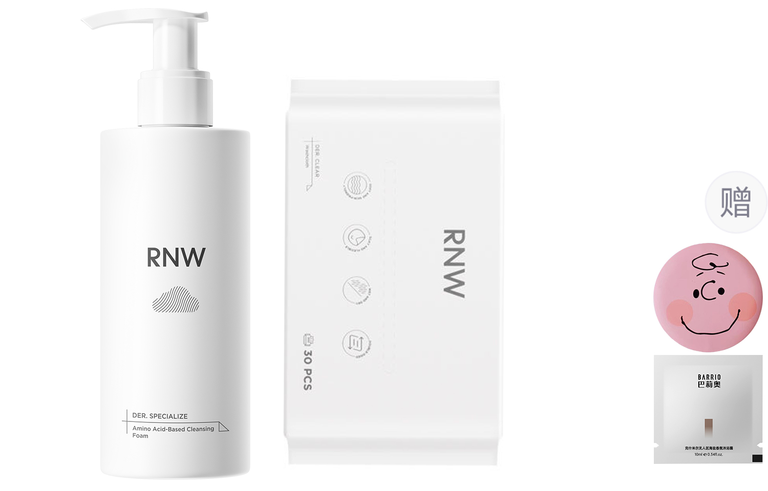 Набор для глубокого ухода за кожей: пенка для умывания с аминокислотами и мягкие полотенца для лица, увлажняющее очищение RNW
Набор для глубокого ухода за кожей: пенка для умывания с аминокислотами и мягкие полотенца для лица, увлажняющее очищение RNW