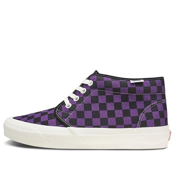 Кроссовки og chukka lx 'checkerboard - heliotrope' Vans, черный
Кроссовки og chukka lx 'checkerboard - heliotrope' Vans, черный