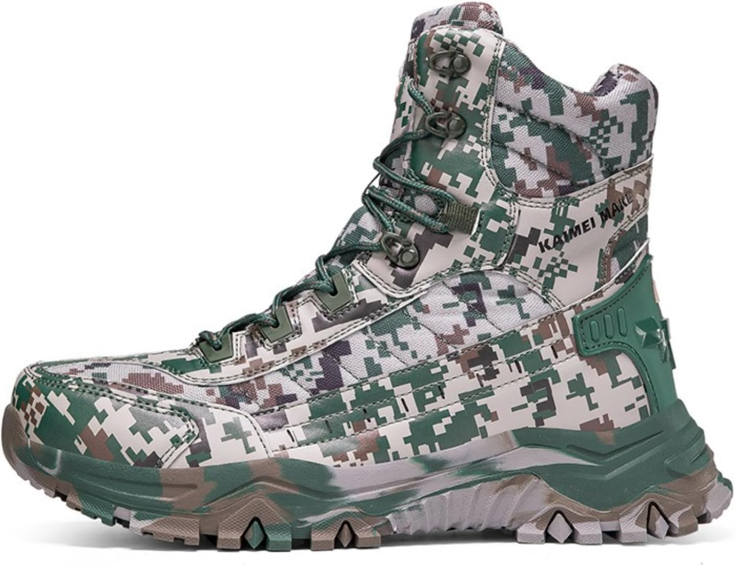 Мужские тактические военные боевые ботинки QKLMWES с водонепроницаемым верхом из кожи, легкие, с боковой молнией, противоскользящей подошвой, для повседневной носки, походов и кемпинга, зеленый
Мужские тактические военные боевые ботинки QKLMWES с водонепроницаемым верхом из кожи, легкие, с боковой молнией, противоскользящей подошвой, для повседневной носки, походов и кемпинга, зеленый