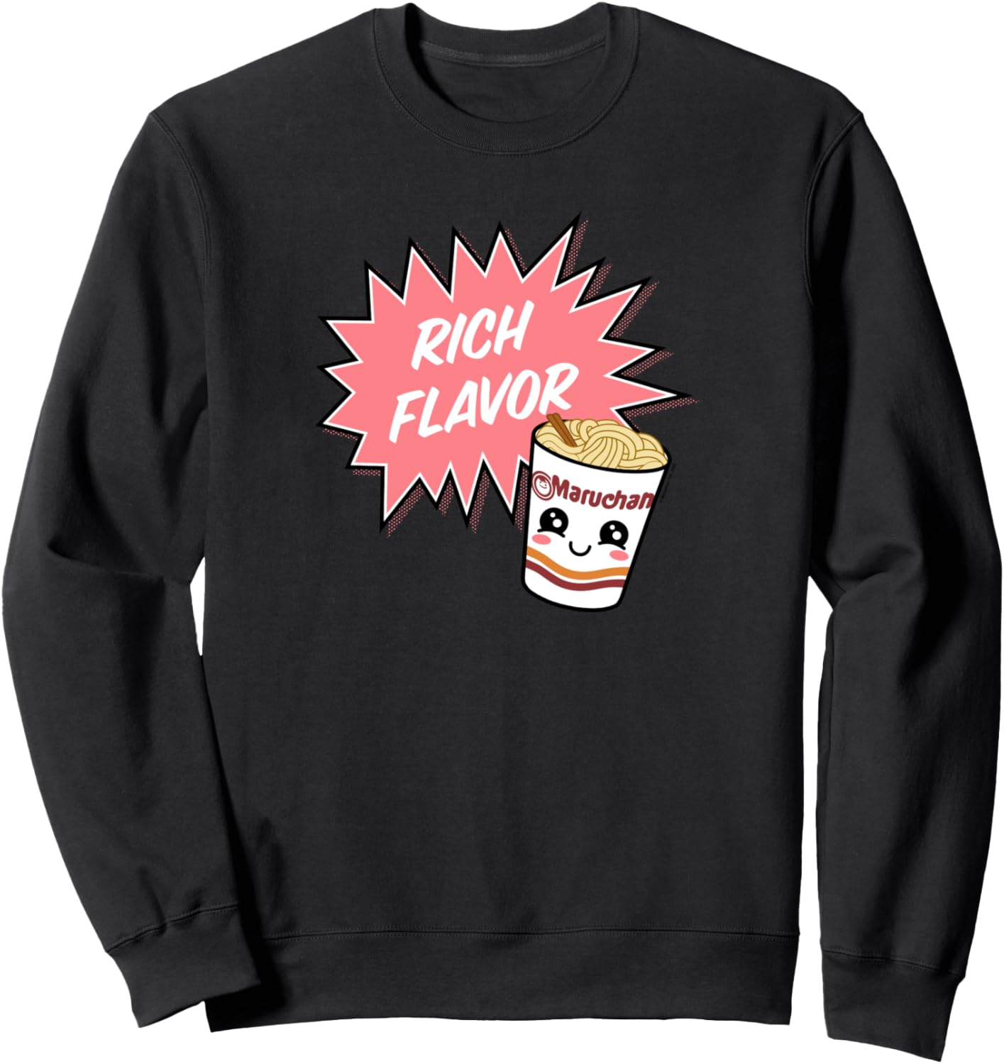 Толстовка с милым логотипом лапши быстрого приготовления Maruchan Instant Lunch, насыщенного вкуса Maru-Chan, черный
Толстовка с милым логотипом лапши быстрого приготовления Maruchan Instant Lunch, насыщенного вкуса Maru-Chan, черный