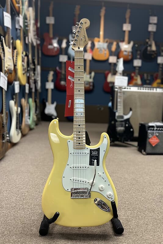 Электрогитара Fender Player Stratocaster with Maple Fretboard 2018 - Present - Buttercream
Электрогитара Fender Player Stratocaster with Maple Fretboard 2018 - Present - Buttercream
