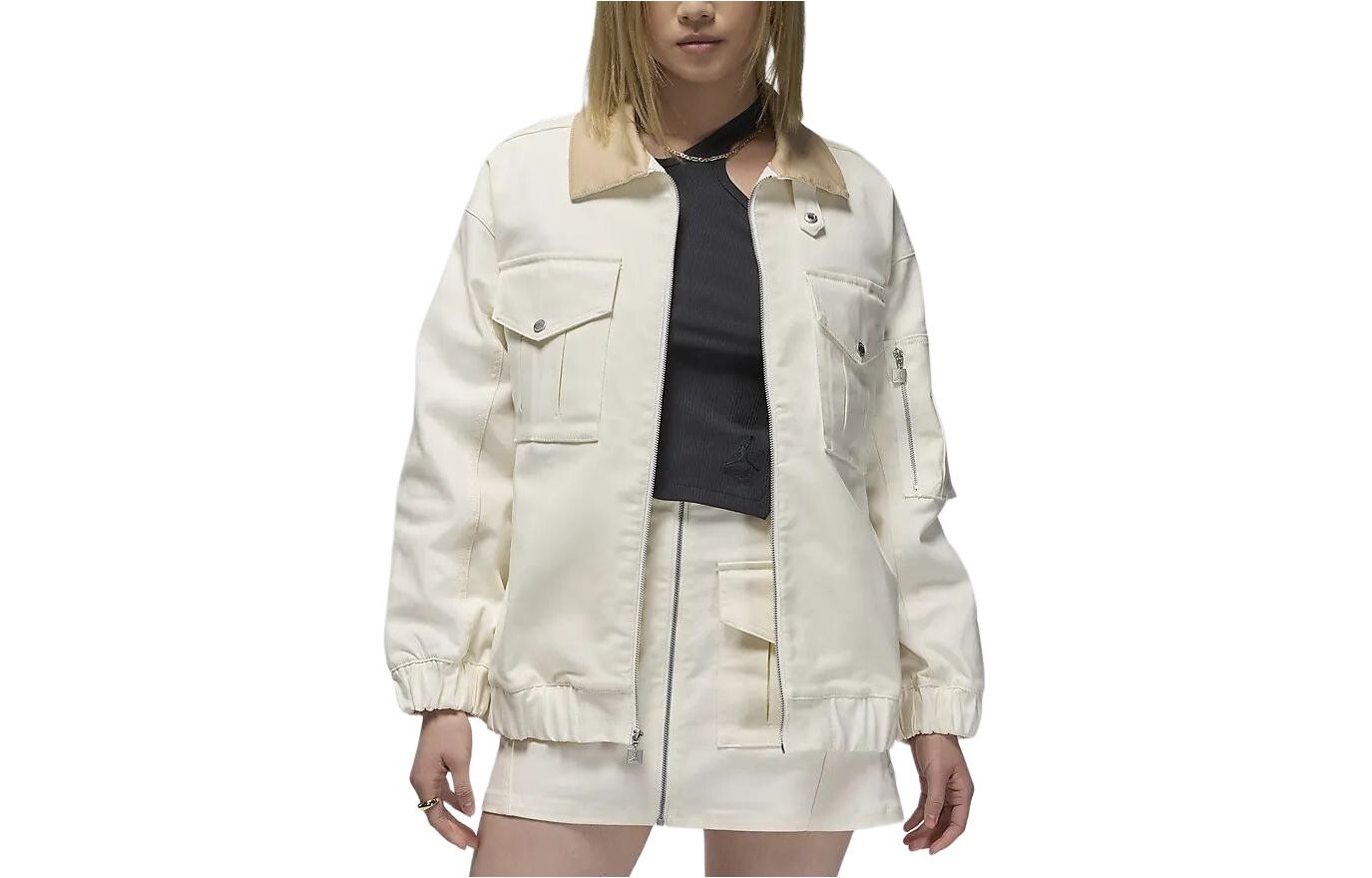 Куртка женская парусная белая Jordan, Белый, Куртка женская парусная белая Jordan
Куртка женская парусная белая Jordan, Белый, Куртка женская парусная белая Jordan