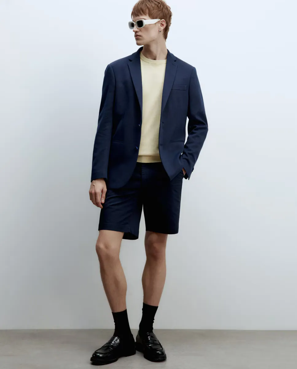 Бермудские чиносы Sfera, темно-синий 
Бермудские чиносы Sfera, темно-синий